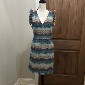 Anthropologie Tabitha - Teahouse Crochet Sleeveless Dress EUC